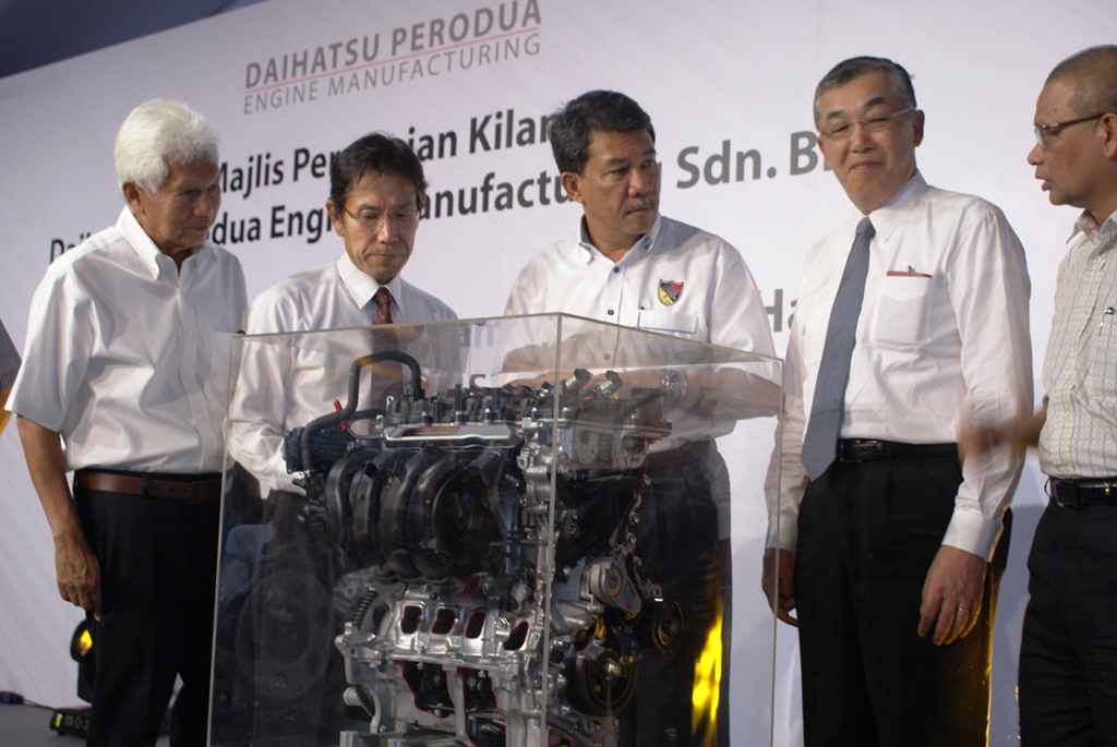 Kilang Pengeluaran Enjin Daihatsu-Perodua Dilancarkan 