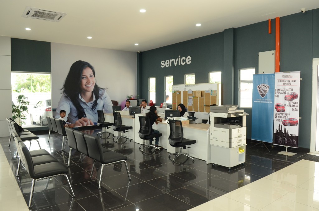 Service counter