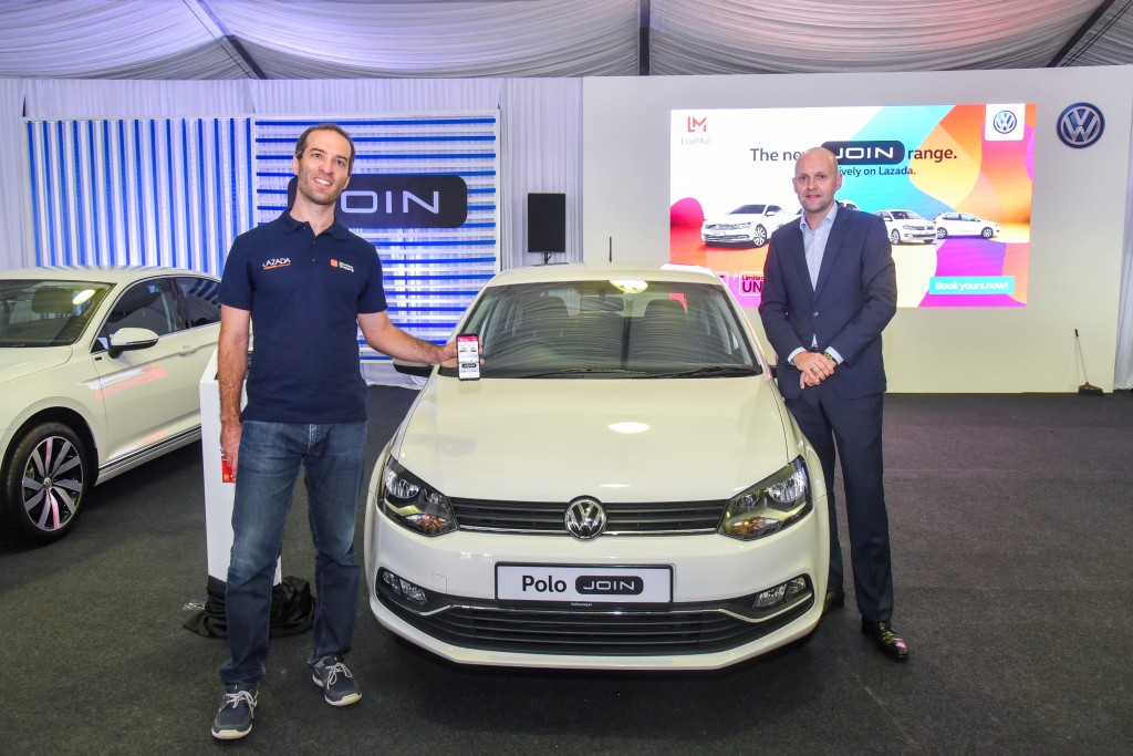 Christophe Lejeune, CEO of Lazada Malaysia and Erik Winter, MD of VPCM