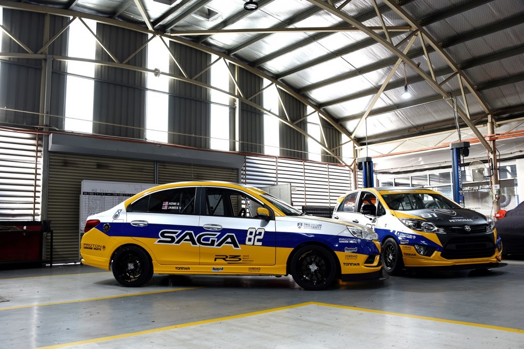 The Proton Saga is a brand new race car for 2018 and is a reminder of the long racing heritage the model has