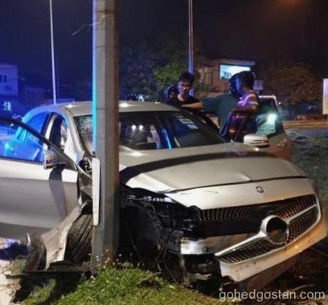Mercedes A250 accident 4