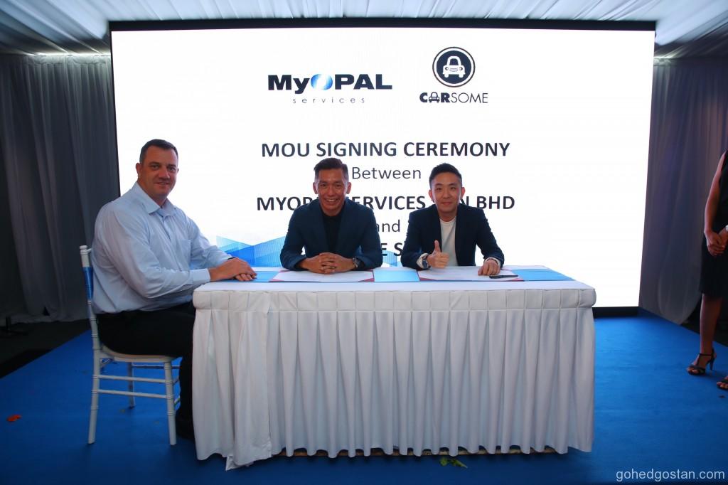 MyOpal Carsome Signing