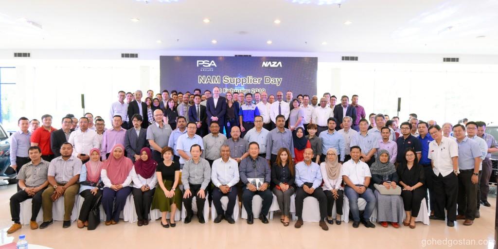 Pertama kali Groupe PSA dan NAM Hari Pembekal
