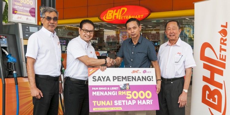 Pemenang BHPetrol RM5000 pertama