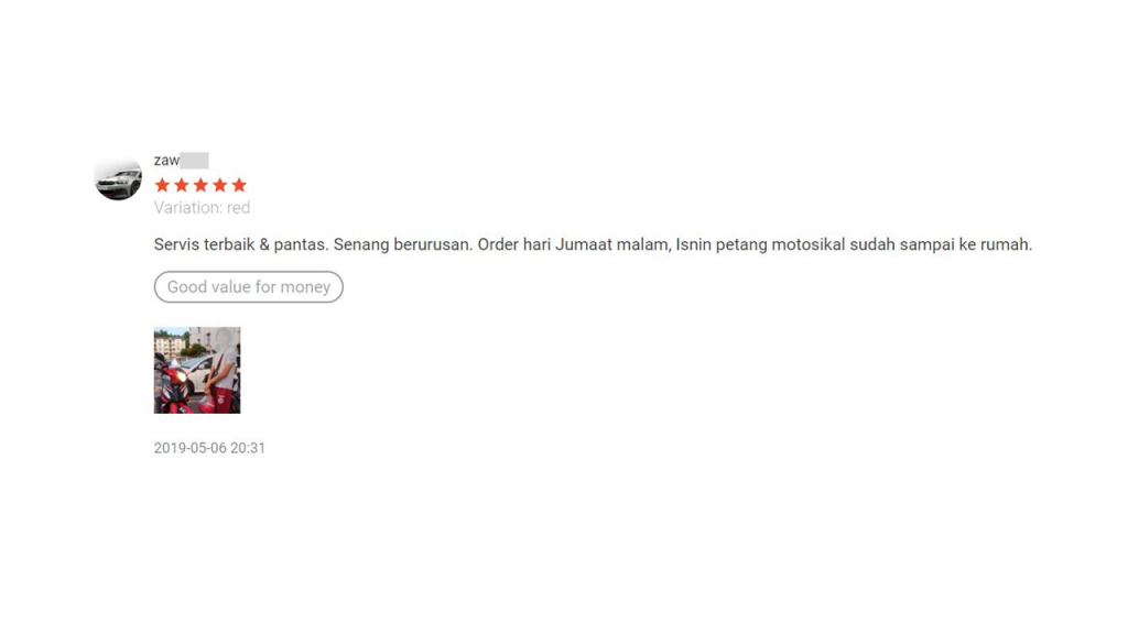 Shopee Testimonial 2