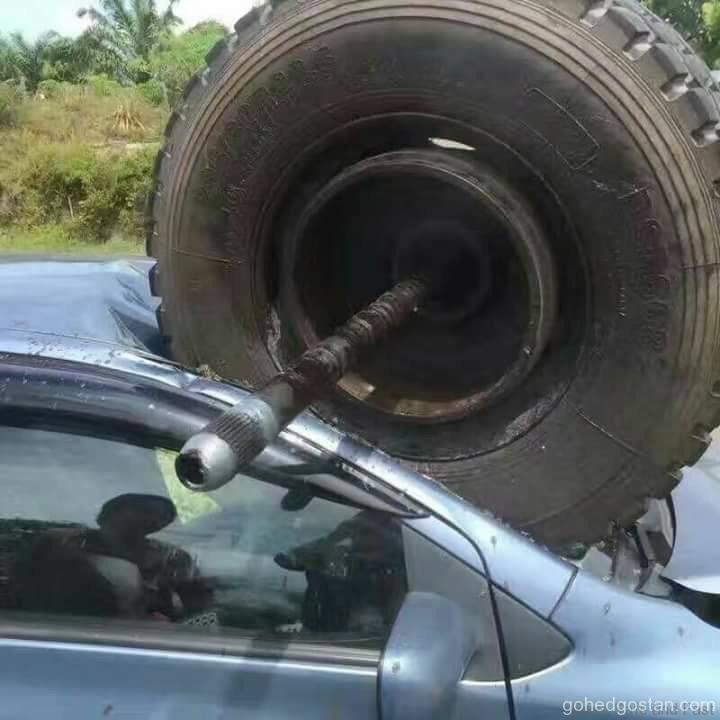 Tyre Accident 4