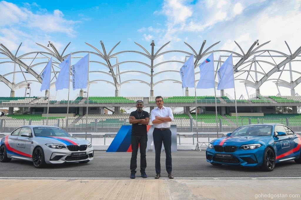 (Dari kiri ke kanan): Sashi Ambi, Ketua Komunikasi Korporat BMW Group Malaysia dan Harald Hoelzl, Pengarah Urusan BMW Group Malaysia