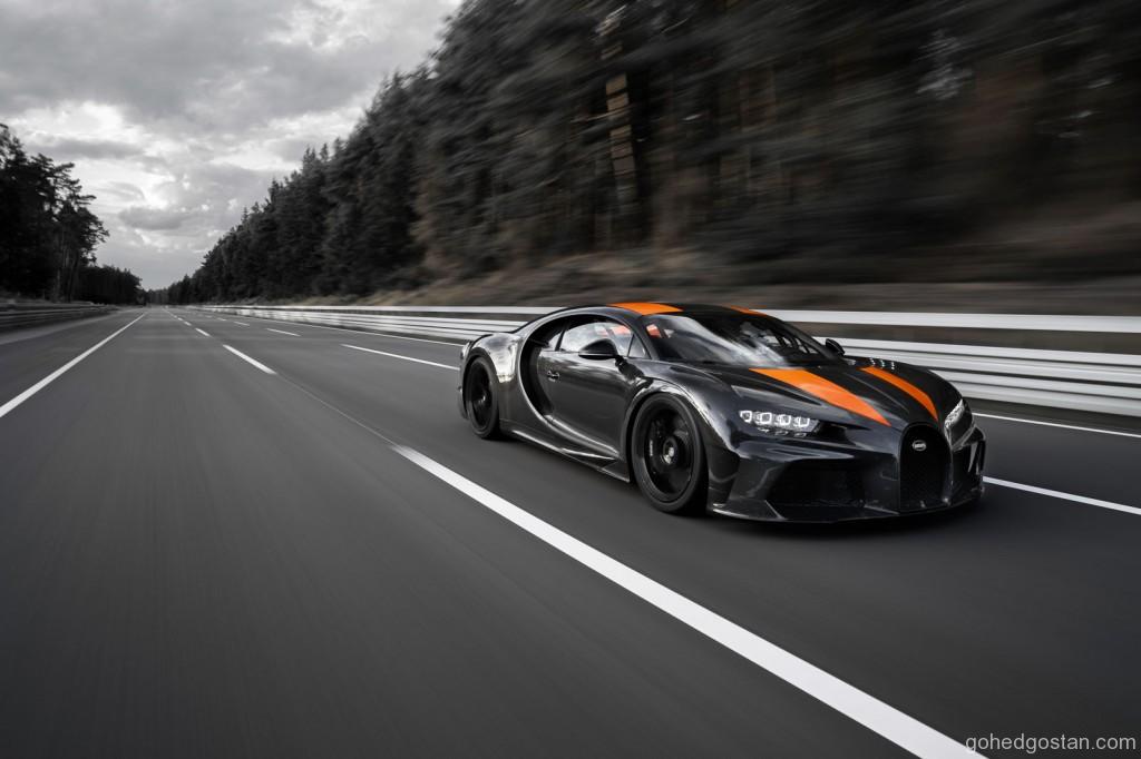 Bugatti Chiron top speed