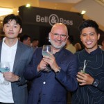 L-R Adrian Tan, Mr Carlos Rosillo, Jeff Lau