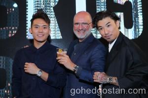 L-R - Phei Yong (Friend of Bell & Ross Malaysia), Mr Carlos Rosillo, Ethan Chu (Friend of Bell & Ross Malaysia)