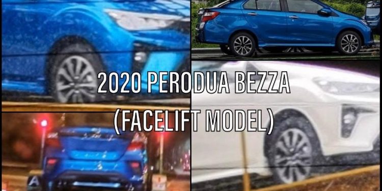 Perodua Bezza Facelift 1