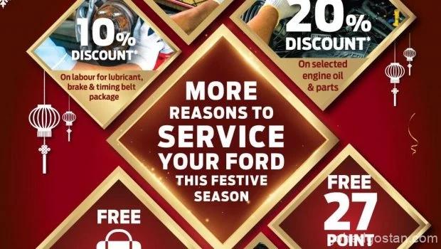 Servis Ford Anda Dapat Potongan Sehingga 20 Peratus  Gohed Gostan