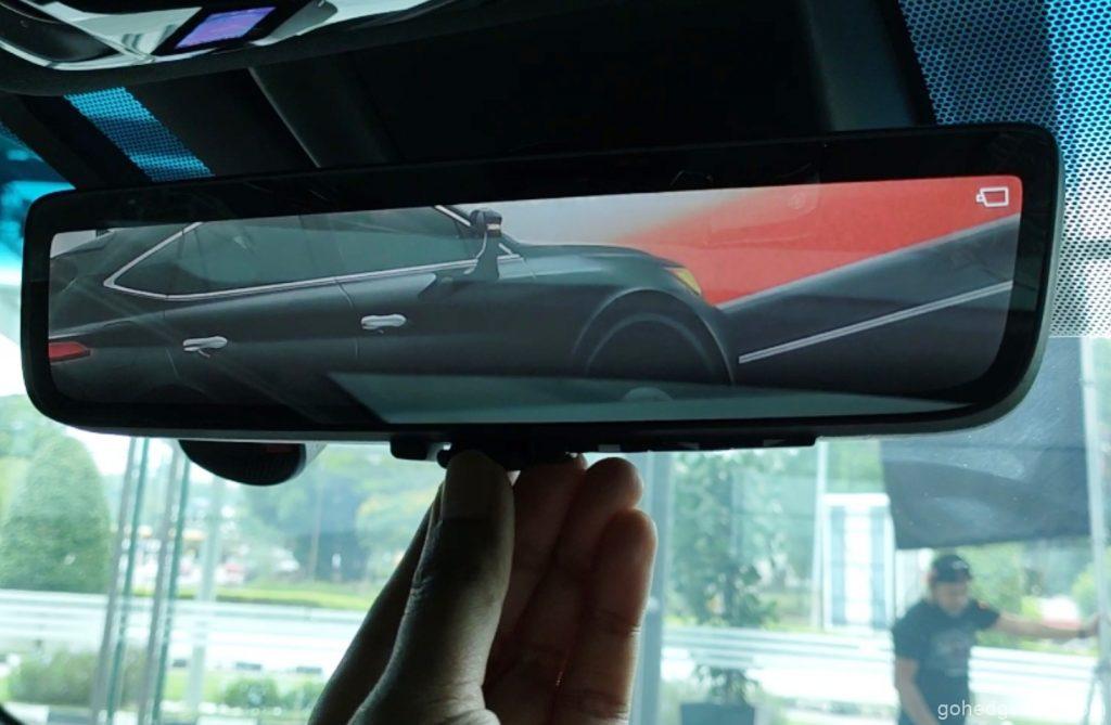 toyota harrier digital rear view mirror 3.2