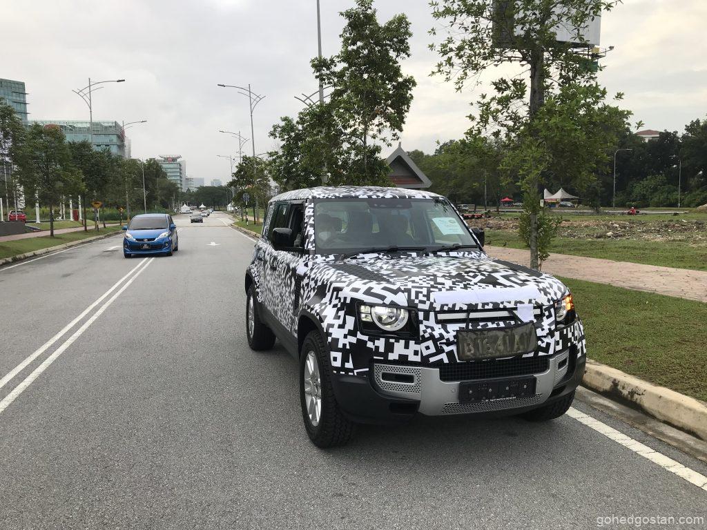 Land Rover Defender Spy Shot Malaysia