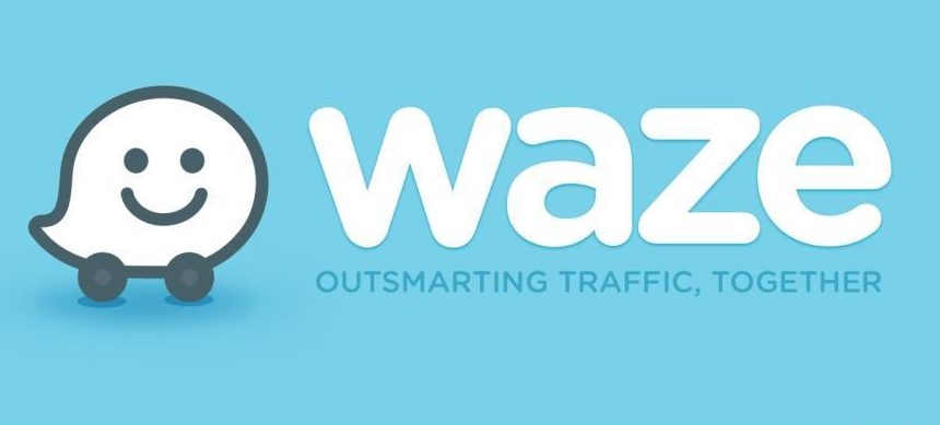 Waze_logo_tagline_blueback 5.0
