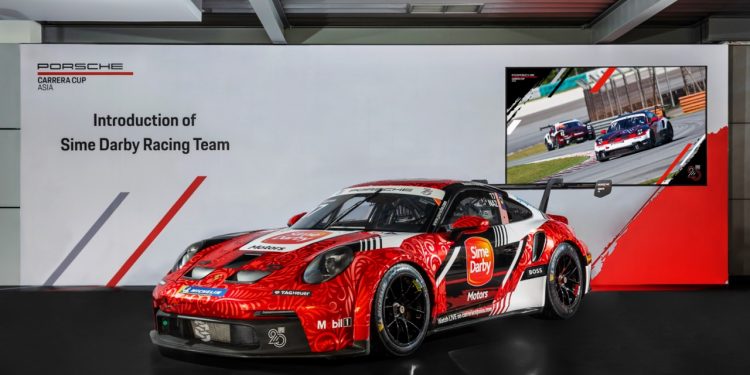The introduction of the Sime Darby Racing Team in Porsche Carrera Cup Asia 2023 Large