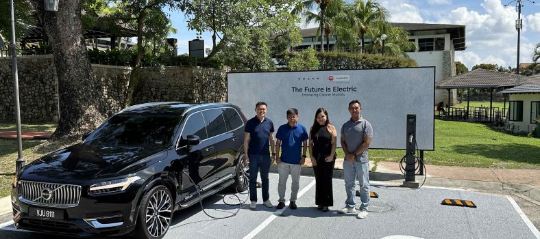 Sime Darby Swedish Auto and Volvo Car Malaysia commemorate the collaboration with Kota Permai Golf & Country Club (KPGCC) to provide club members with easy access to EV charging